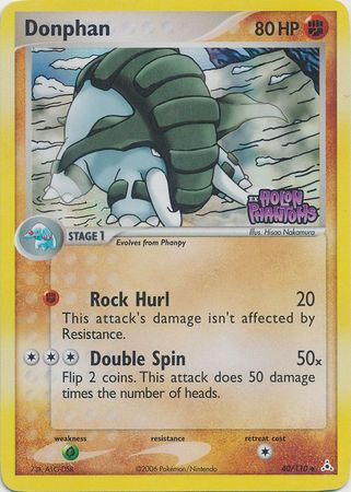 Donphan - 40/110 - Reverse Holo - EN Donphan - 40/110 - Reverse Holo - EN