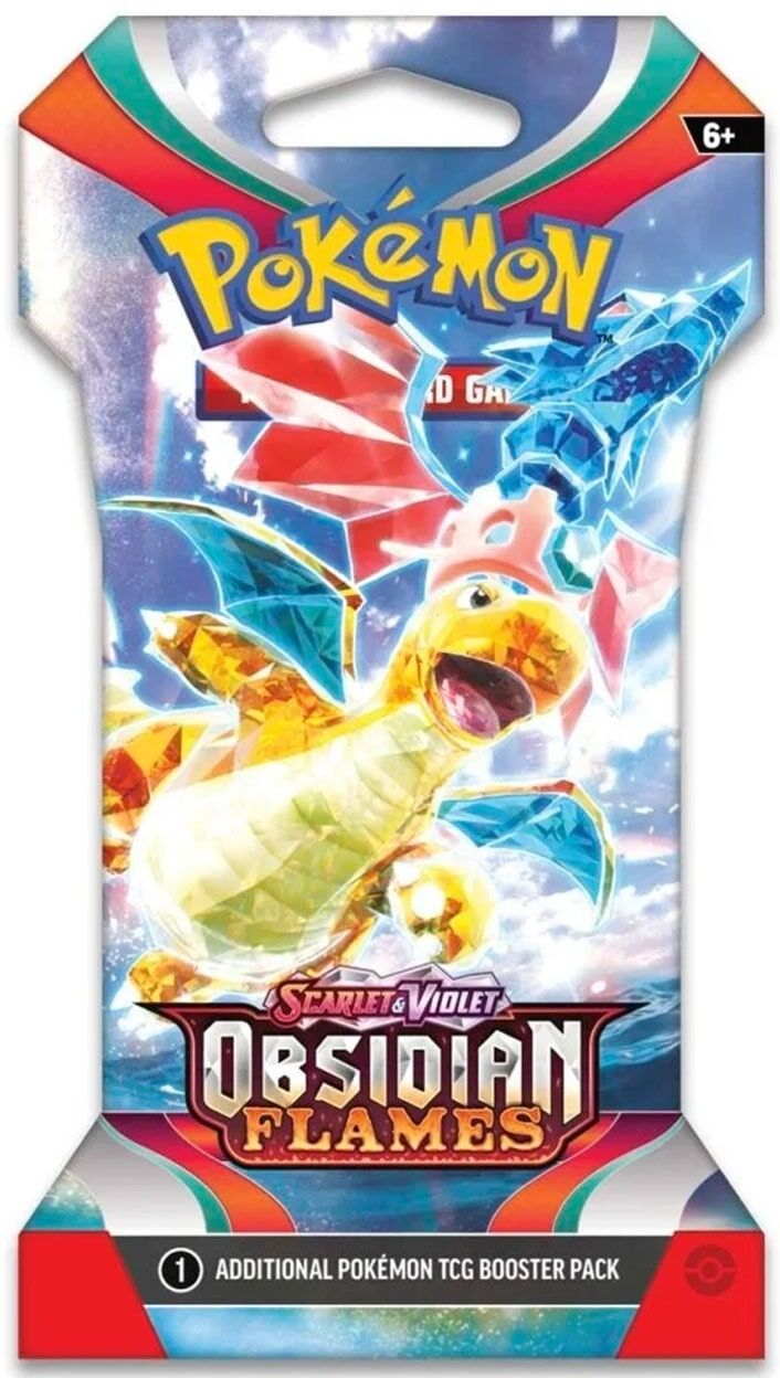 Pokémon TCG: Scarlet & Violet - Obsidian Flames Sleeved Booster Pack (10 Cards) - EN