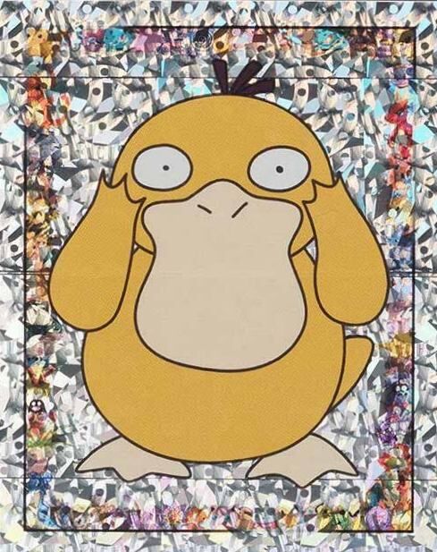Psyduck-Prism - S10 - Merlin Sticker Series 1 Psyduck-Prism - S10 - Merlin Sticker Series 1