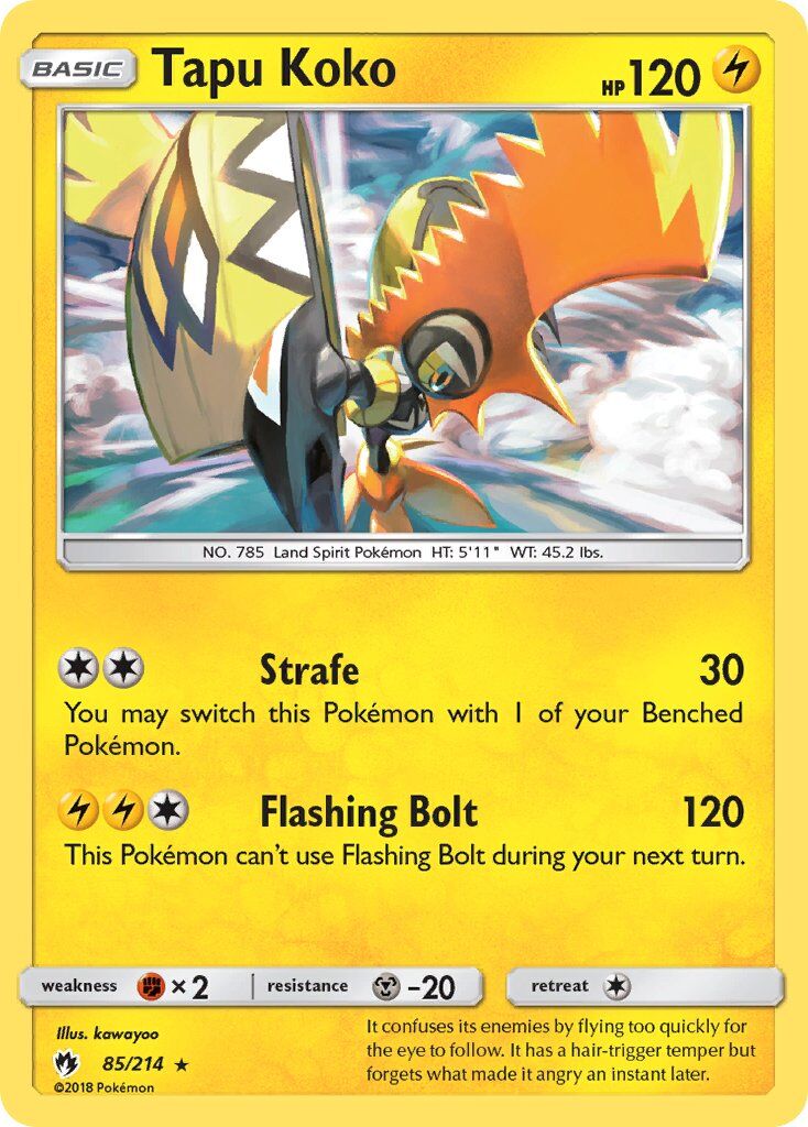 Tapu Koko - 85/214 - EN