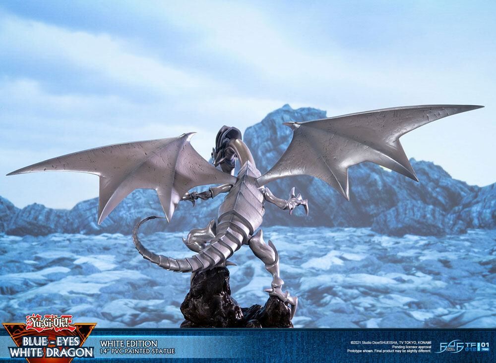 Yu-Gi-Oh! - Blue-Eyes White Dragon White Edition Statue