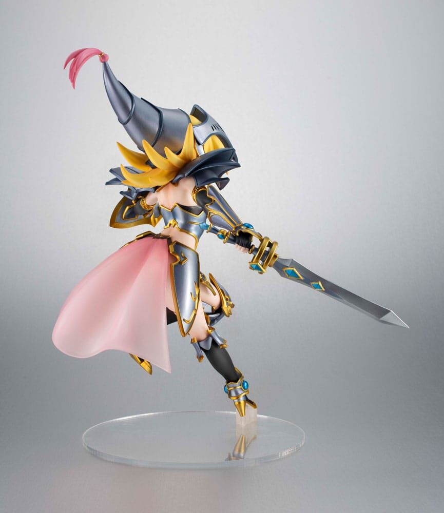 Yu-Gi-Oh! Duel Monsters Monsters Chronicle Art Works PVC Statue Dark Magician Girl The Dragon Knight 22cm 