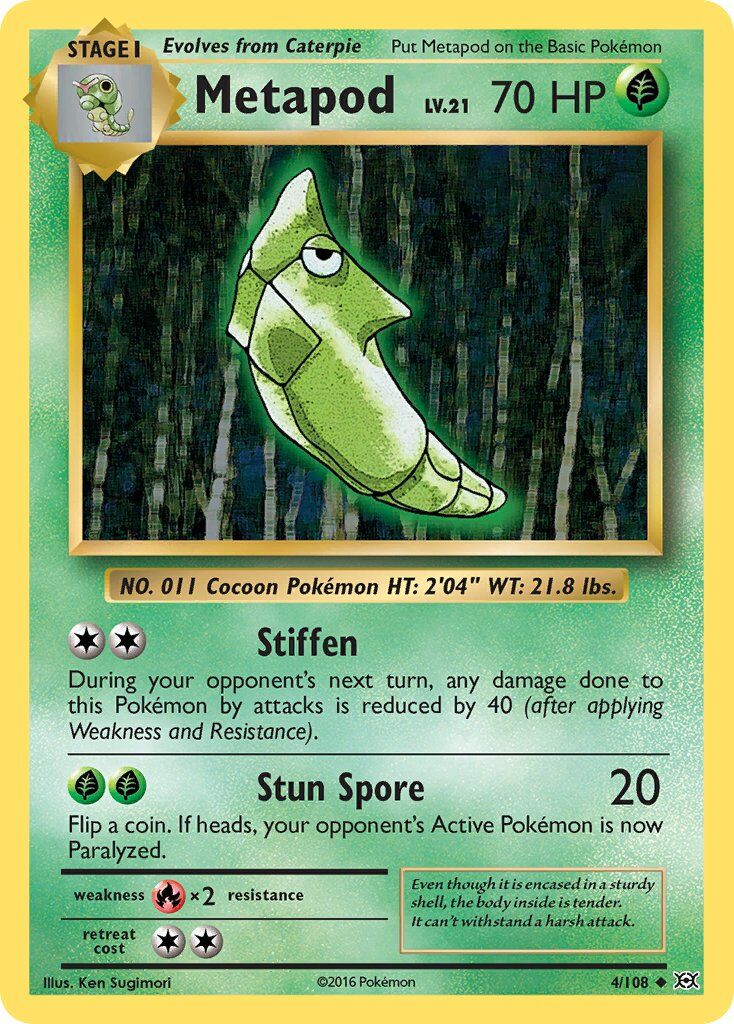 Metapod - 4/108 - EN Metapod - 4/108 - EN