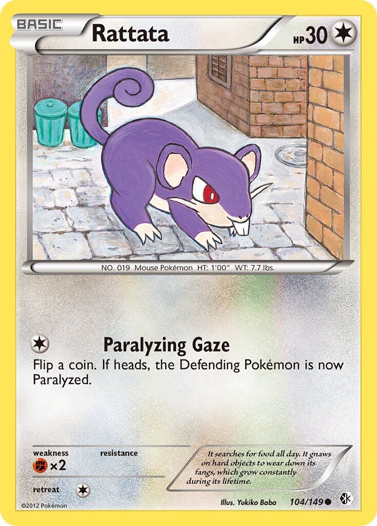 Rattata - 104/149 - EN Rattata - 104/149 - EN