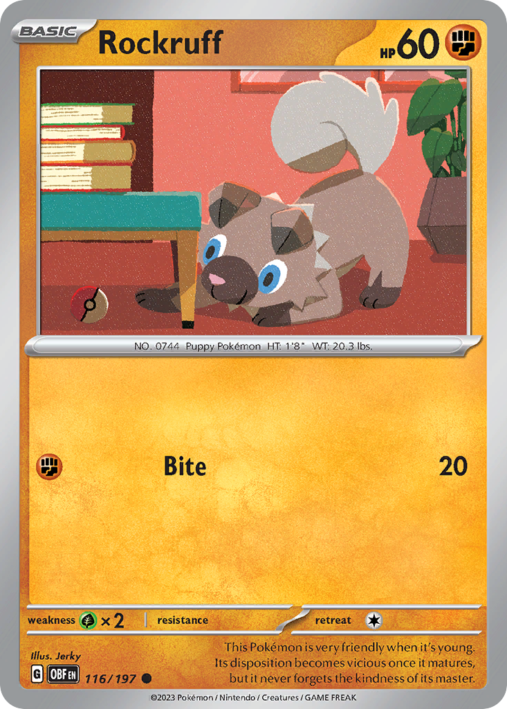 Rockruff - 116/230 - EN Rockruff - 116/230 - EN
