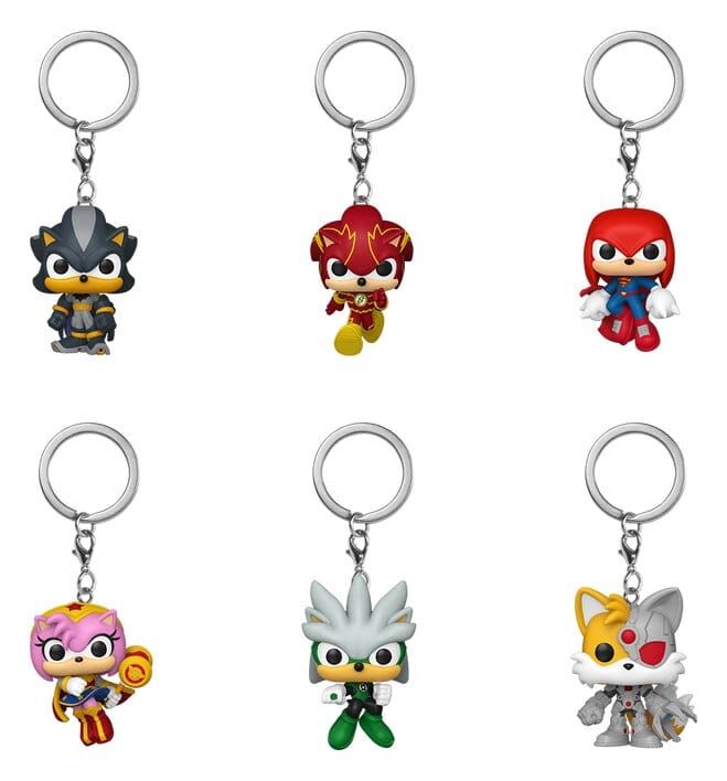 Sonic the Hedgehog POP! Vinyl Schlüsselanhänger 4 cm - 1 Random