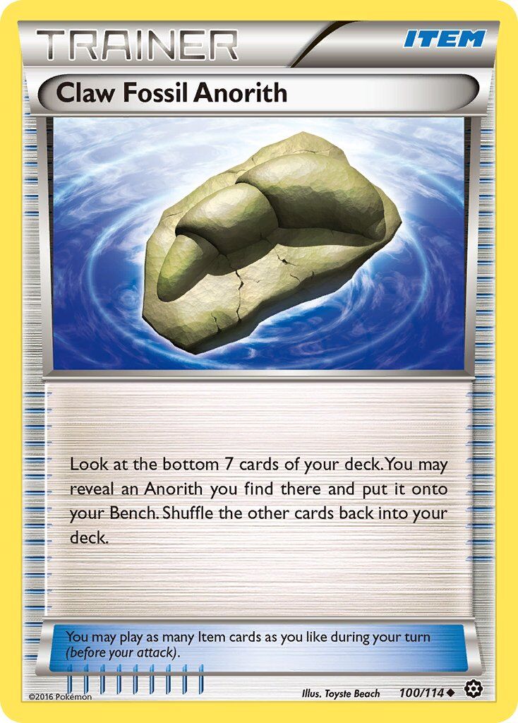 Claw Fossil Anorith - 100/114 - EN