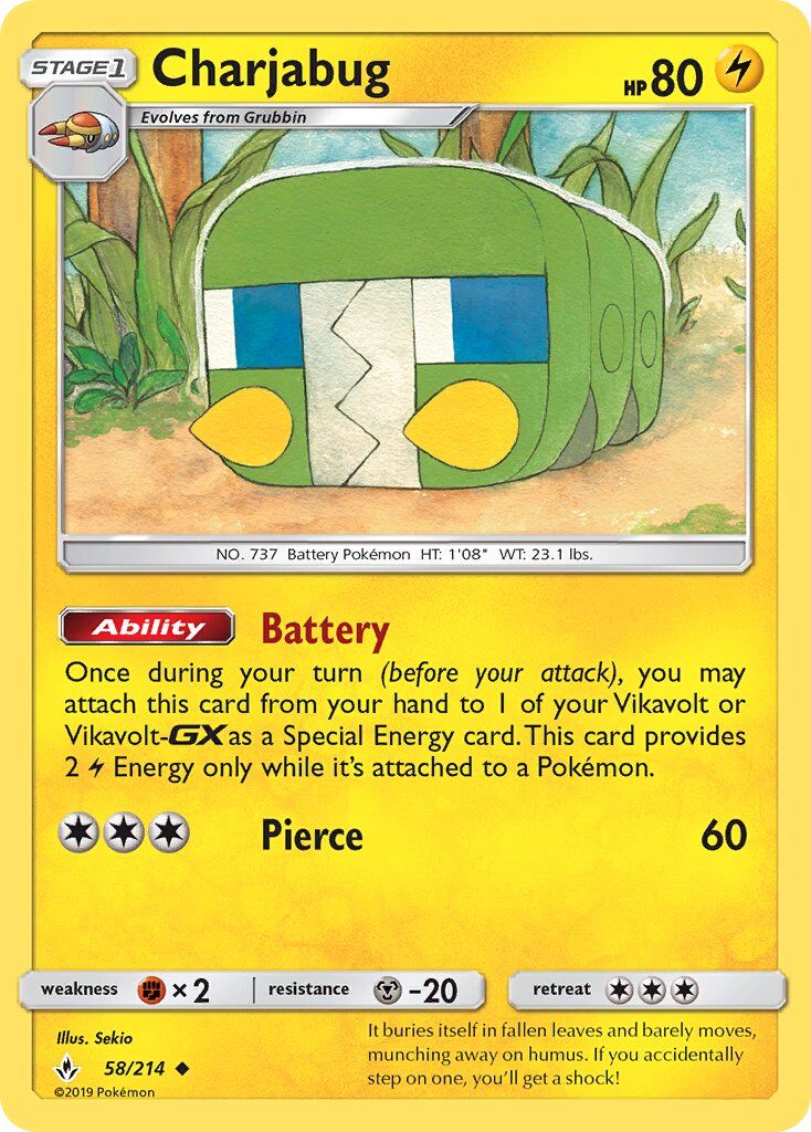 Charjabug - 58/214 - EN