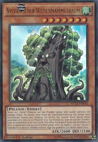 Sylvanischer Weisenmammutbaum - Yu-Gi-Oh!
