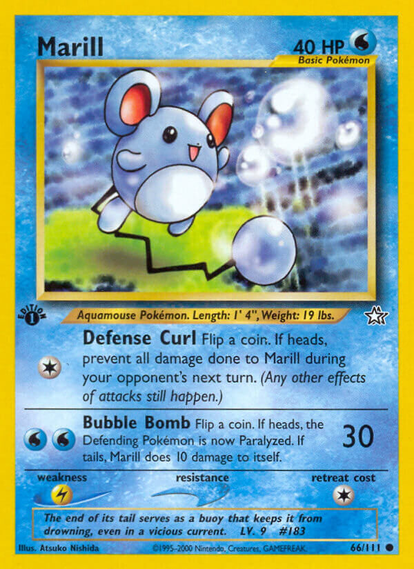 Marill - 66/111 - 1st Edition - EN