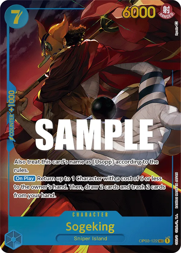Sogeking - OP03-122 - Alternate Art - EN