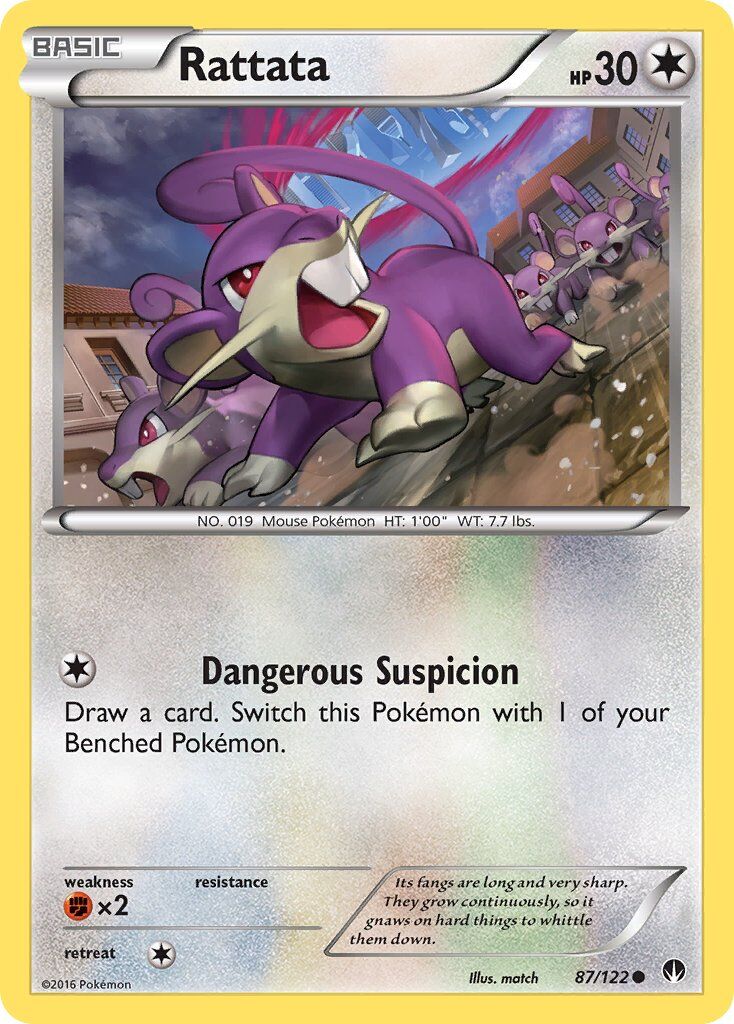 Rattata - 87/122 - EN