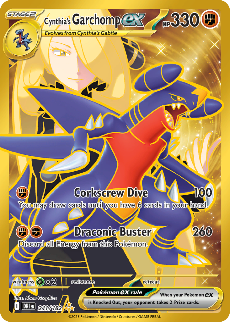 Cynthia’s Garchomp ex - 241/182 - EN Cynthia’s Garchomp ex - 241/182 - EN