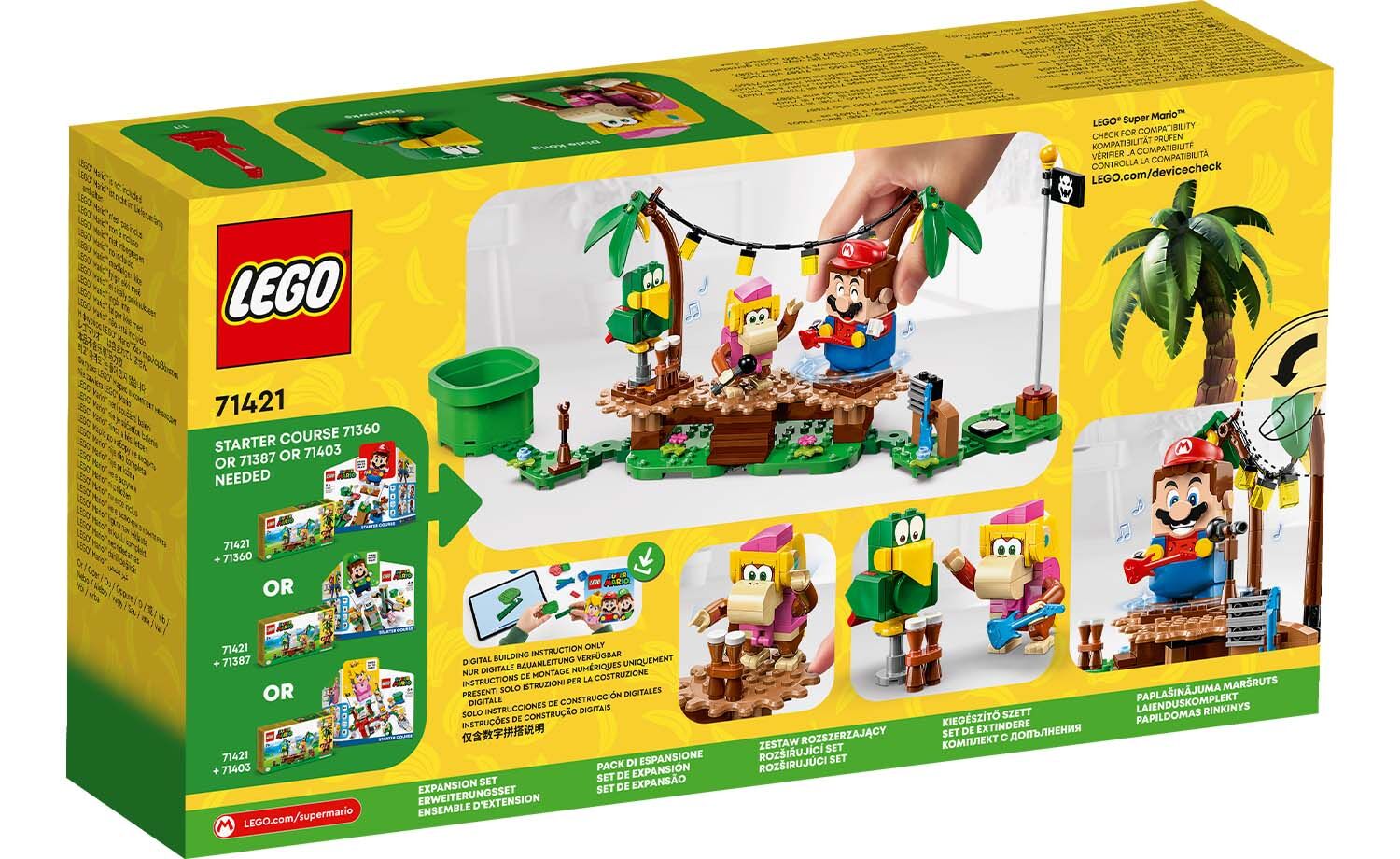 LEGO Super Mario Dixie Kongs Jungle Jam Expansion Set 71421