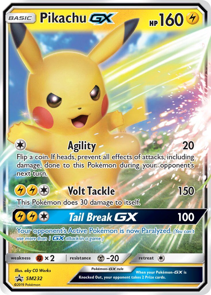 Pikachu-GX - SM232/SM232 - EN