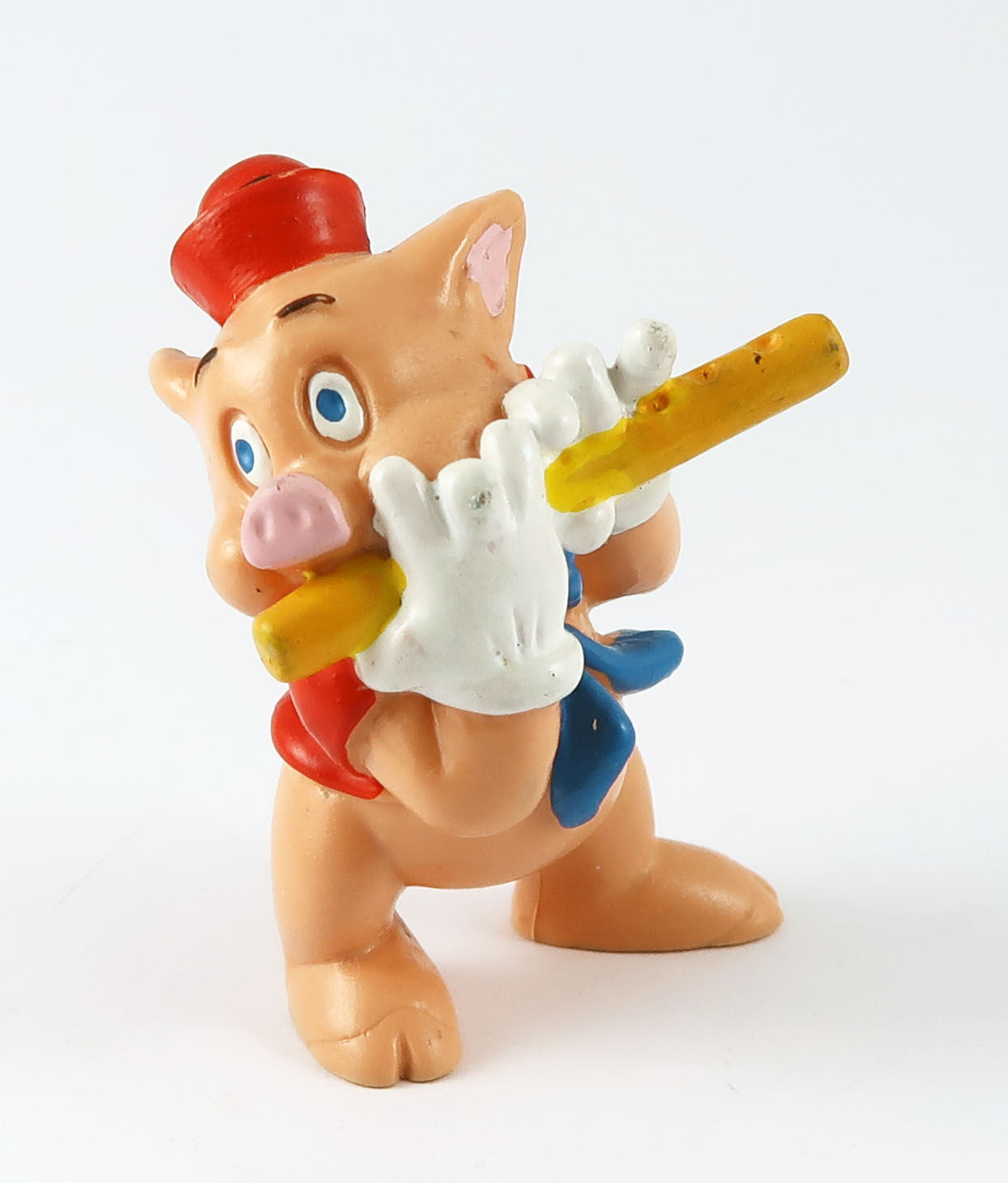 schweinchen_mit_floete_front Schweinchen mit Flöte PVC Figur