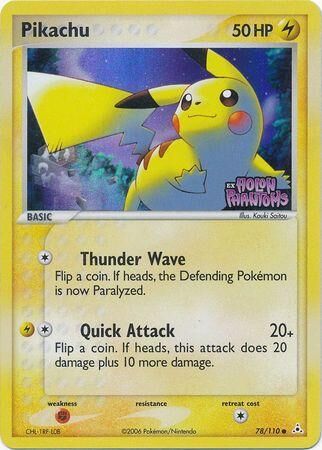 Pikachu - 78/110 - Reverse Holo - EN