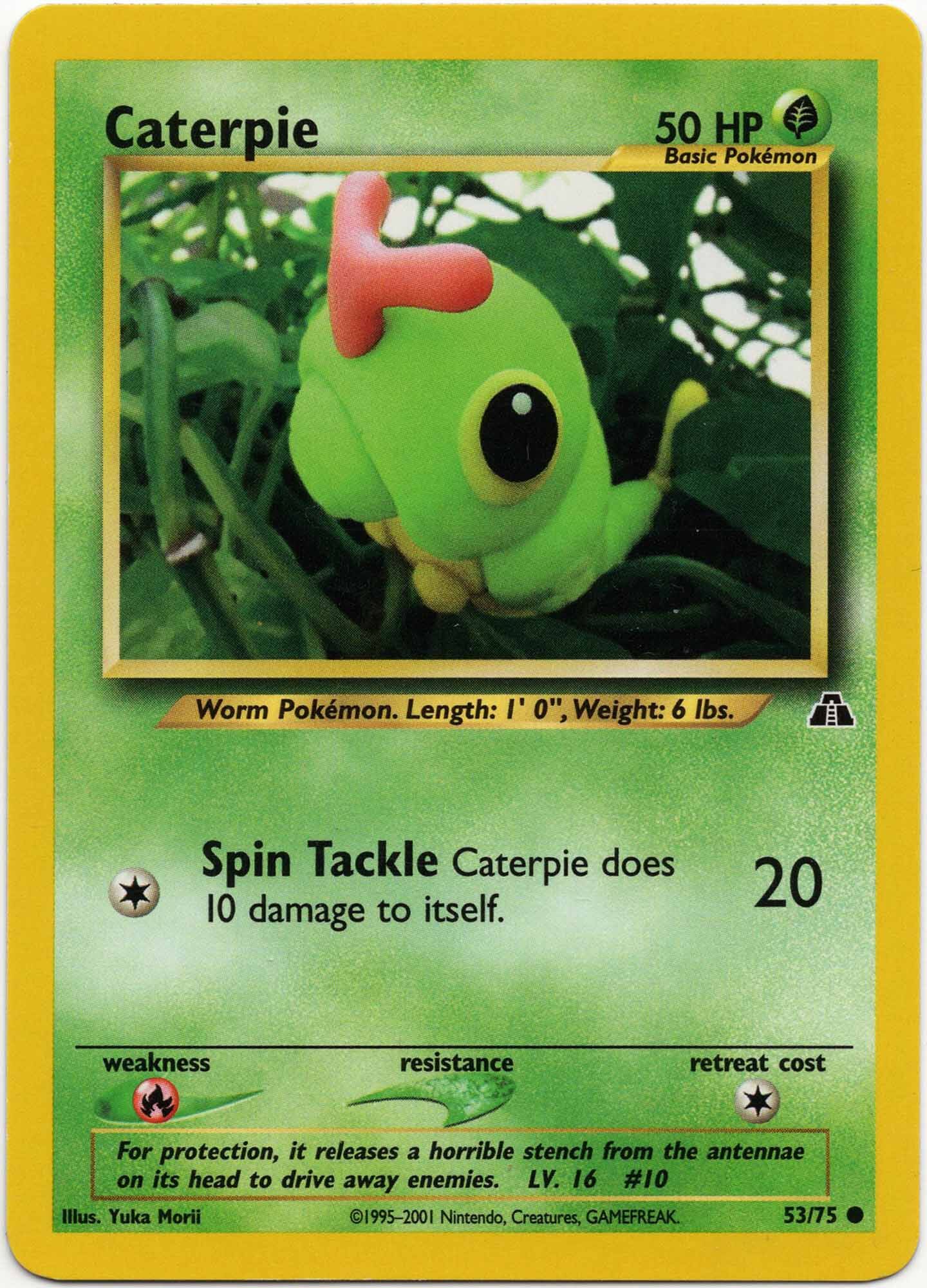 caterpie-53-75-pok-mon-tcg Caterpie - 53/75 - Pokémon TCG