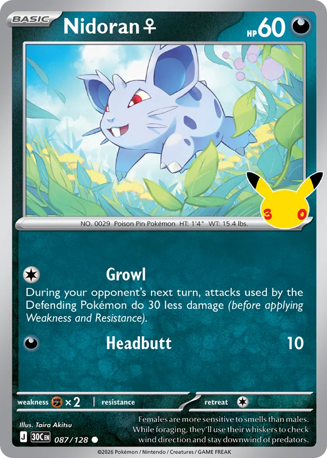 Nidoran ♀ - 087/128 - EN