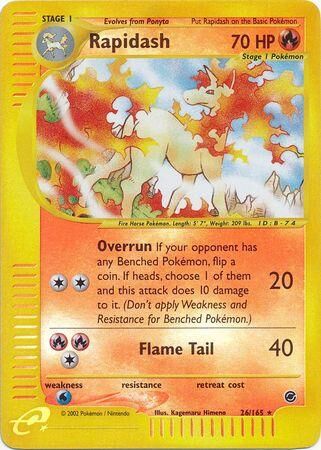 Rapidash - 26/165 - Reverse Holo - EN Rapidash - 26/165 - Reverse Holo - EN