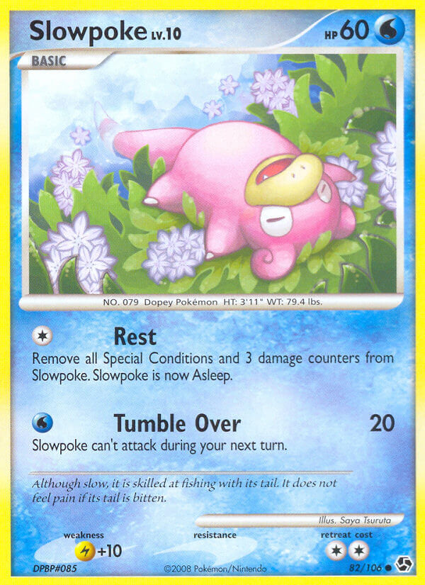 Slowpoke - 82/106 - Reverse Holo - EN