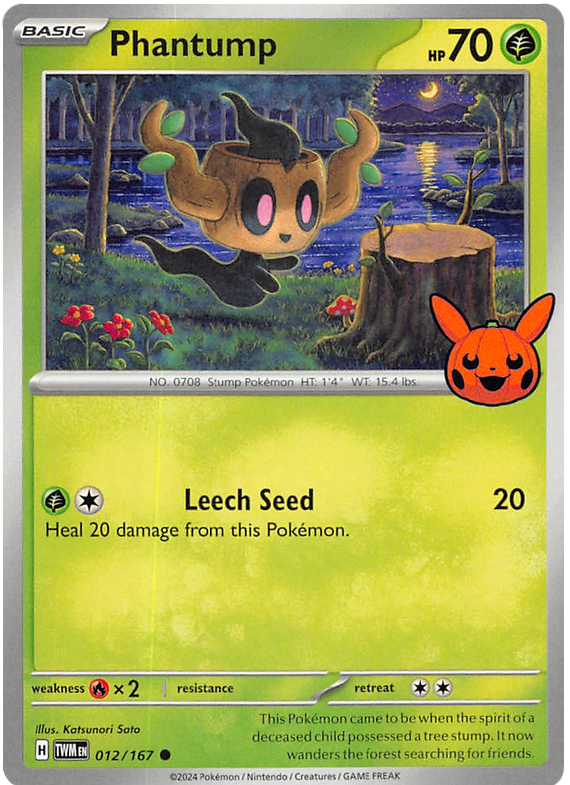 Phantump - TWM 12 - Trick or Trade 2024 Stamp - EN Phantump - TWM 12 - Trick or Trade 2024 Stamp - EN