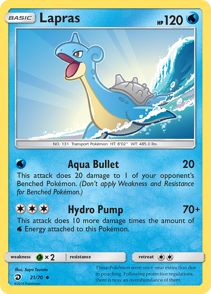 Lapras - 21/106 - Reverse Holo - EN