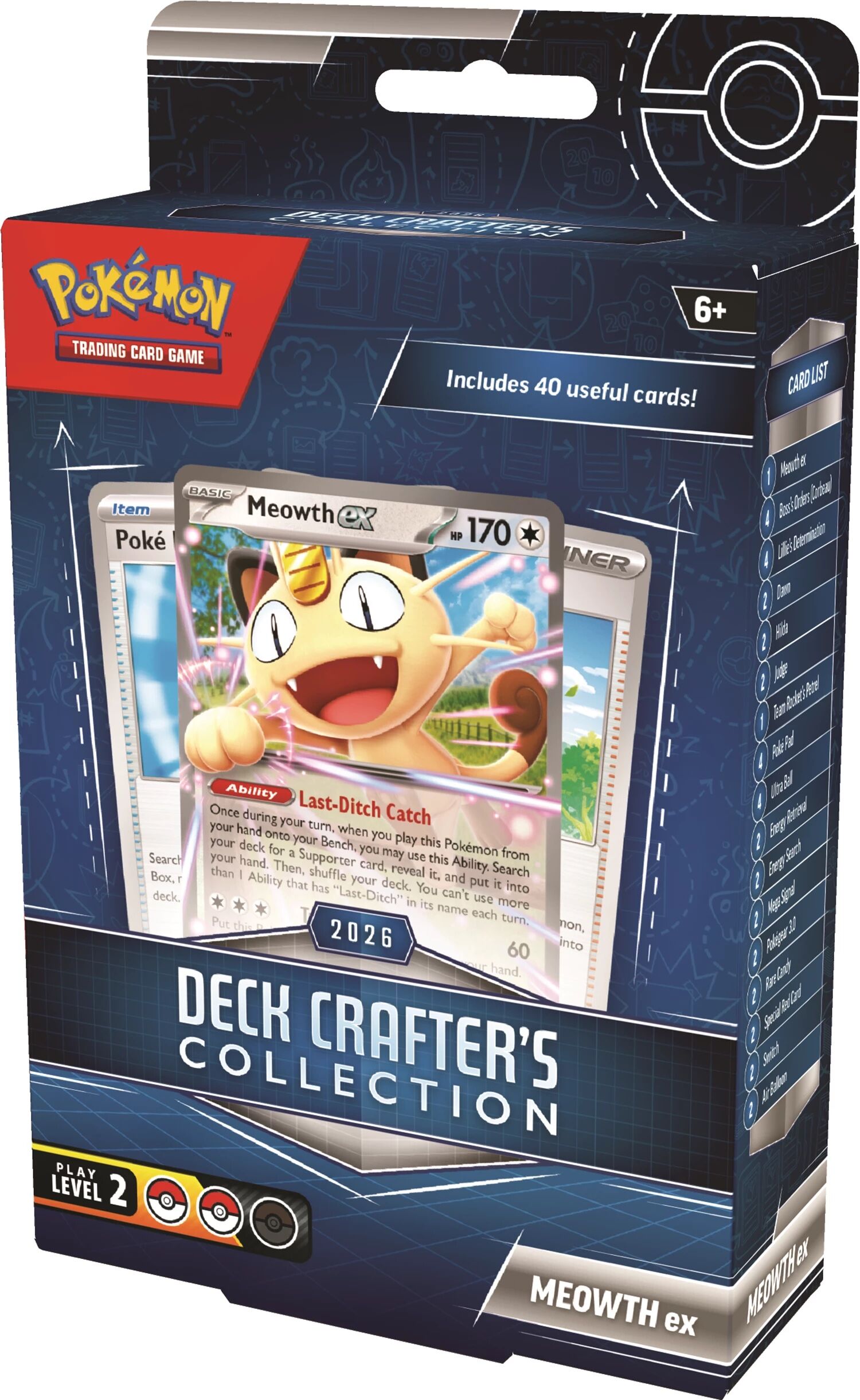 Pokémon TCG: Deck Crafter's Collection Meowth ex - EN