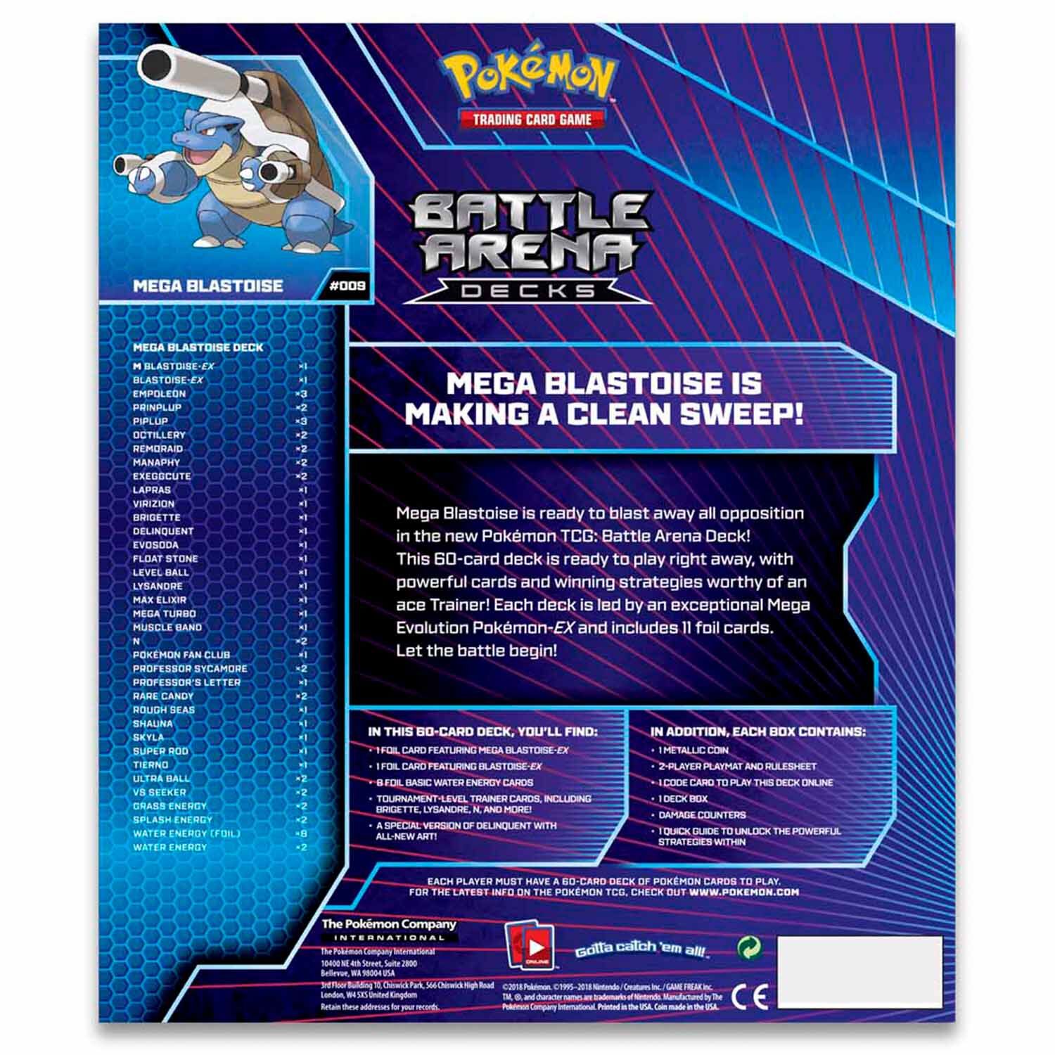 Pokémon Battle Arena Deck Turtok
