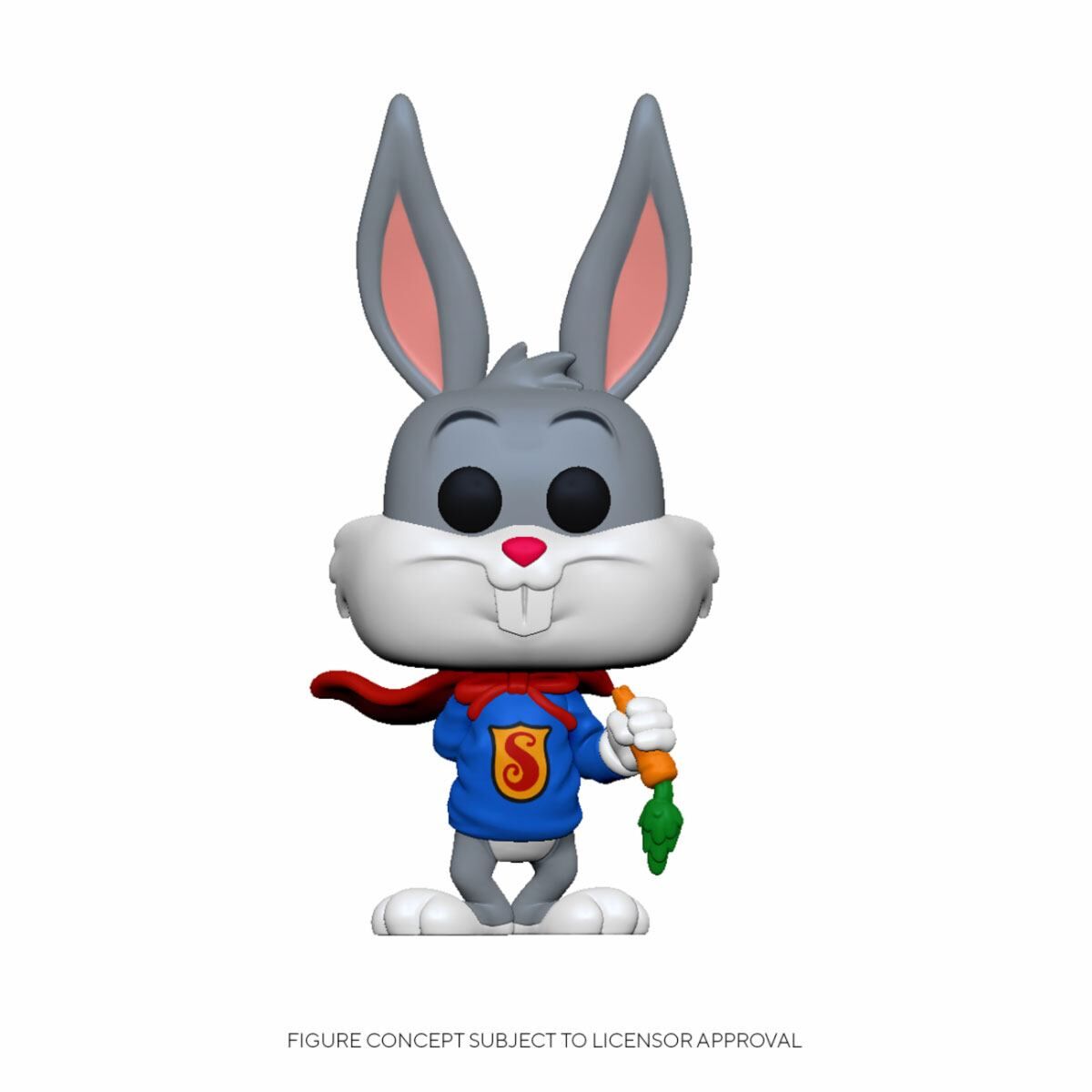 Bugs Bunny 80th Anniversary POP! Animation Vinyl Figur Super Bugs 9 cm Bugs Bunny 80th Anniversary POP! Animation Vinyl Figur Super Bugs 9 cm