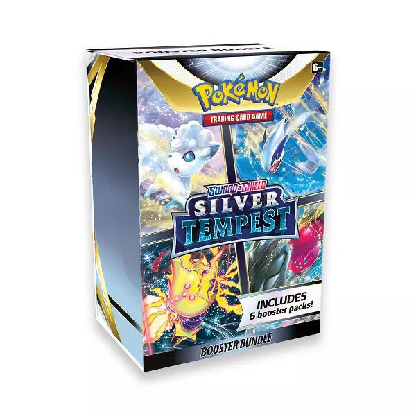 Pokémon TCG: Sword&Shield - Silver Tempest Booster Bundle (6 Packs) - EN Pokémon TCG: Sword&Shield - Silver Tempest Booster Bundle (6 Packs) - EN