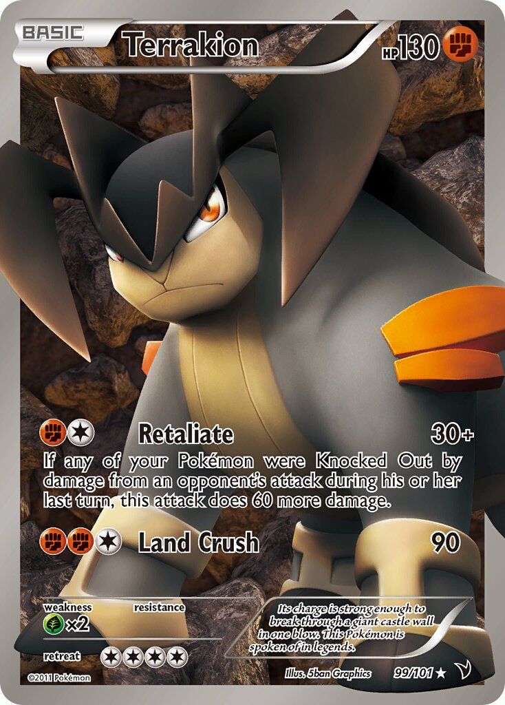 Terrakion - 99/101 - EN Terrakion - 99/101 - EN