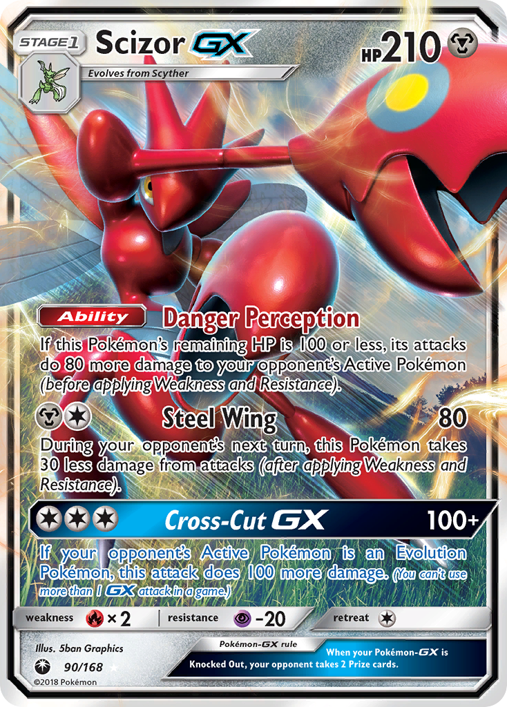 Scizor-GX - 90/168 - EN Scizor-GX - 90/168 - EN