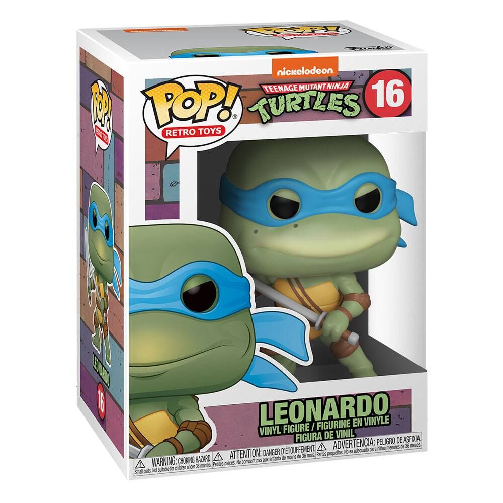 Teenage Mutant Ninja Turtles POP! Television Vinyl Figur Leonardo 9 cm