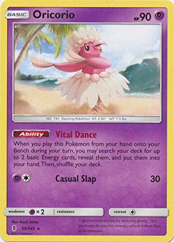 oricorio-55-145-pokemon-tcg-lightly-played-en Oricorio - 55/145 - Pokémon TCG - Lightly Played - EN