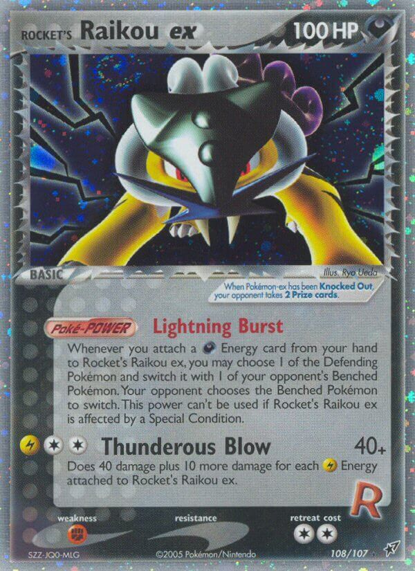 Rocket’s Raikou ex - 108/107 - EN
