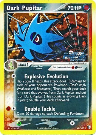 Dark Pupitar - 40/109 - Reverse Holo - EN