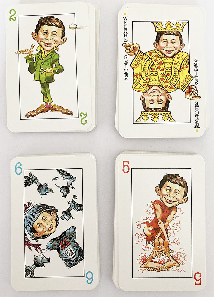MAD Kartenspiel 1980er mit Regeln