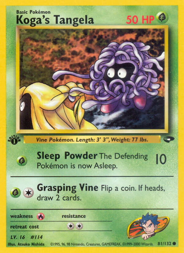 Koga’s Tangela - 81/132 - EN