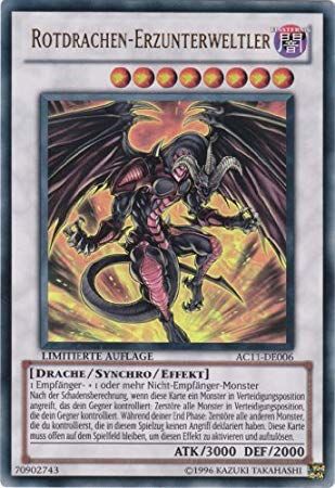 Rotdrachen-Erzunterweltler - Yu-Gi-Oh!