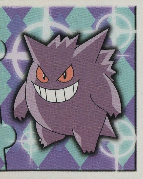 Gengar - 187 - Merlin Sticker Series 1 Gengar - 187 - Merlin Sticker Series 1