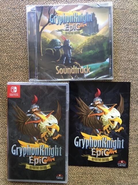 Gryphon Knight Epic: Definitive Edition [Soundtrack Bundle] - Nintendo Switch - DE
