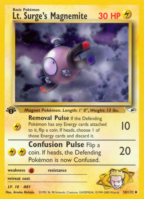 Lt. Surge’s Magnemite - 50/132 - EN