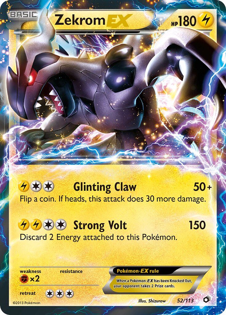 Zekrom-EX - 52/113 - EN