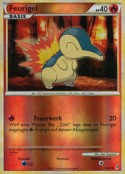 Feurigel - 55/95 - Reverse Holo - Pokémon TCG - Near Mint - DE