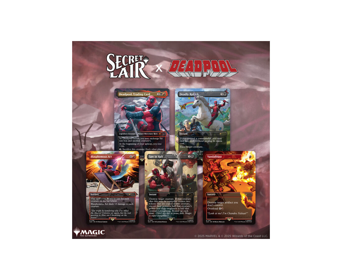 Secret Lair x Marvel 5 Nonfoil - Magic the Gathering - EN