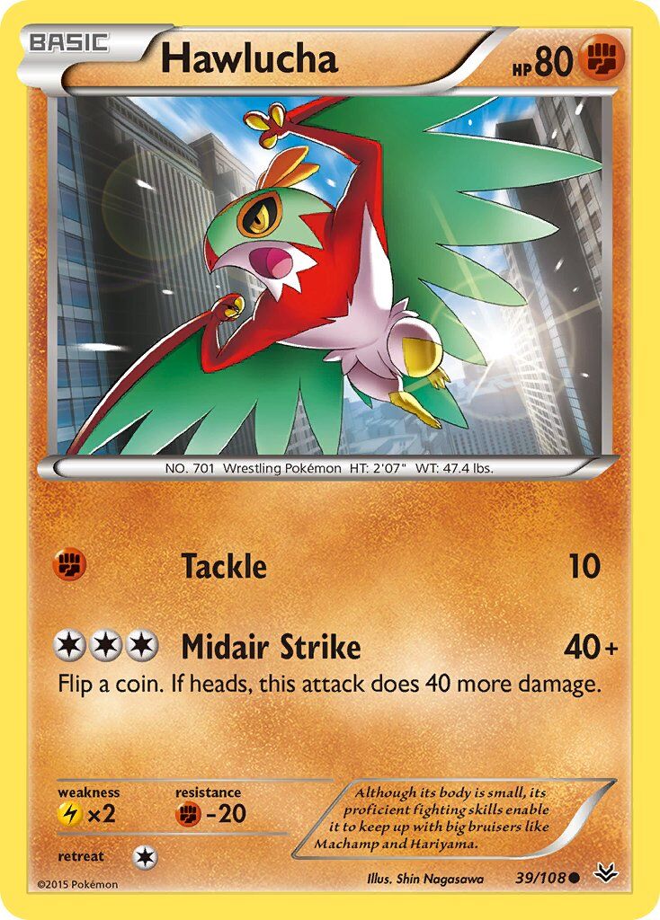 Hawlucha - 39/108 - EN Hawlucha - 39/108 - EN