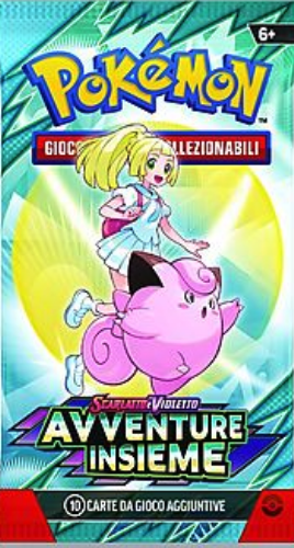 Pokémon GCC: Scarlatto e Violetto (SV09) - Avventure Insieme Booster Pack - IT Pokémon GCC: Scarlatto e Violetto (SV09) - Avventure Insieme Booster Pack - IT
