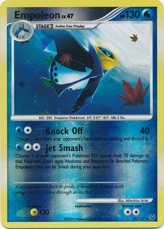 Empoleon - 26/127 - Reverse Holo - EN