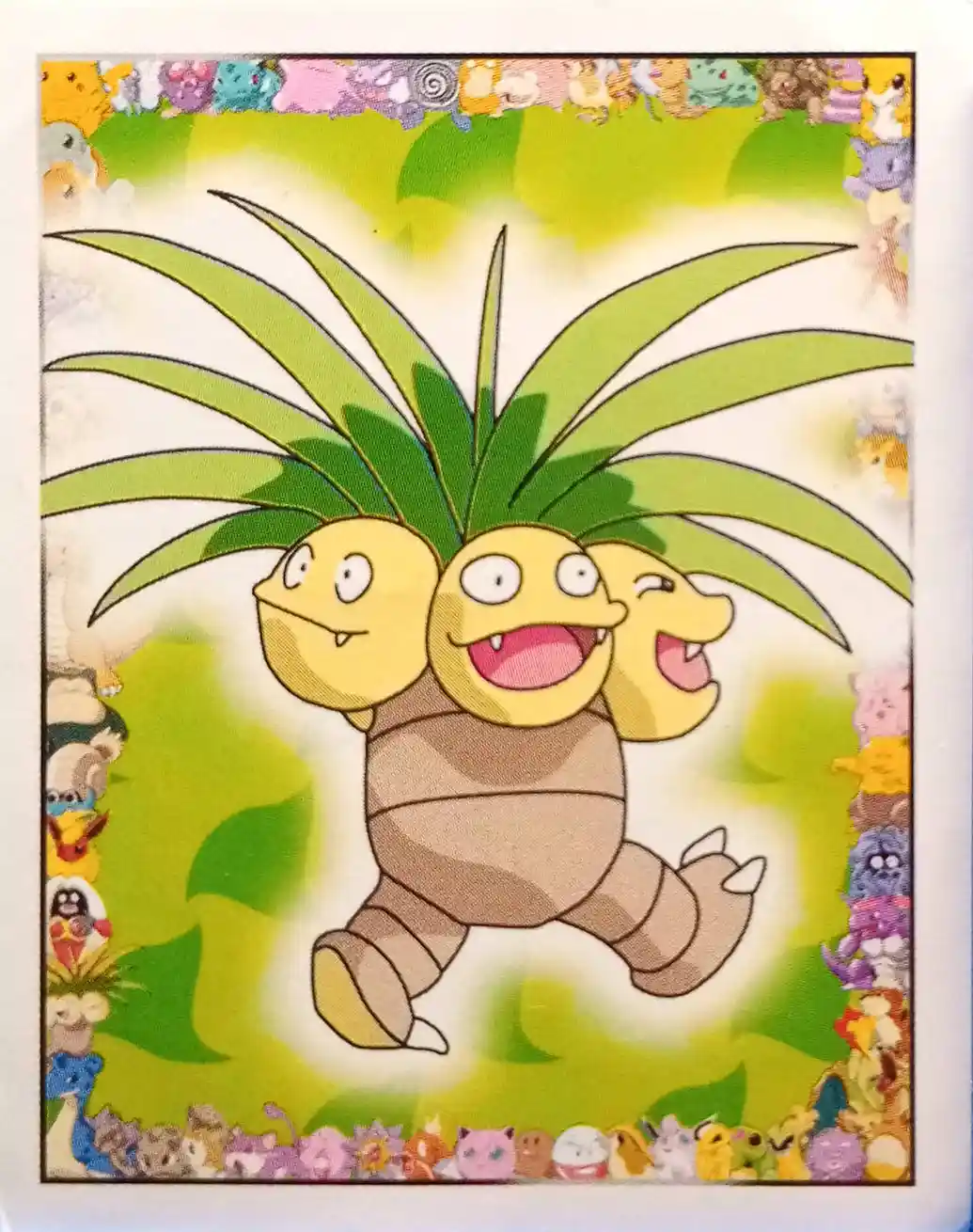 Exeggutor - 103 - Merlin Sticker Series 1